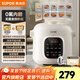 蘇泊爾（SUPOR）深湯電壓力鍋家用全自動(dòng)電高壓鍋智能料理鍋電飯煲 食品級(jí)高聚能不沾內(nèi)膽 10大常用功能24小時(shí)預(yù)約 【0氟內(nèi)膽】 4L