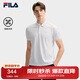 FILA 斐樂(lè )官方領(lǐng)航POLO短袖t恤2025年夏季時(shí)尚休閑涼感上衣男子針織衫