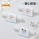 貝肽斯隔汗巾兒童吸汗巾純棉墊背巾新生兒男女寶寶大號3條裝 3條裝 暖心甜寵 4層 【瞬吸干爽 10A抗菌】 S碼【28*19cm】建議0-1歲