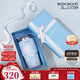 Wedgwood[11.11保價(jià)]陶瓷內(nèi)膽漫游美境吸管杯藍(lán)592ml保冷杯保溫杯高顏值