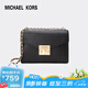 MICHAEL KORS【京東奧萊】禮物輕奢MK女包ROSE系列皮質(zhì)單肩斜挎七夕情人節禮物 35S1GXOL2L BLACK
