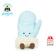 Jellycat趣味連指手套毛絨玩具娃娃安撫公仔玩偶2025圣誕新品送禮生日禮物 藍色 One Size