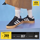 adidas DAILY 4.0復古百搭休閑帆布鞋男女阿迪達斯官方輕運動(dòng) 黑色/白色/樹(shù)脂黃（JI4354）   42.5