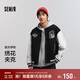 森馬（Semir）商場(chǎng)同款夾克男繡花棒球服情侶25春秋外套101125108121