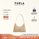 芙拉（FURLA）【禮物】DIAMANTE牛皮迷你女士單肩鉆石包腋下包氣質(zhì)女包 小麥色