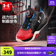 安德瑪（Under Armour）童鞋中大童籃球鞋專(zhuān)業(yè)實(shí)戰防滑旋鈕科技閃穿兒童運動(dòng)鞋2441203