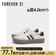 FOREVER21厚底真皮德訓鞋男2025新款夏季透氣經(jīng)典復古低幫通勤運動(dòng)休閑板鞋