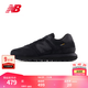 NEW BALANCE NB官方25新款男鞋女鞋復古百搭舒適低幫厚底休閑鞋574LG系列 黑色 U574LGMT 41.5 (腳長(cháng)26cm)