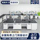 實(shí)驗臺實(shí)驗室工作臺化驗室操作臺化學(xué)實(shí)驗桌全鋼通風(fēng)柜理化板試驗 鋼木邊臺-米