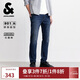 杰克·瓊斯（JACK&JONES） 男裝秋季牛仔褲修身版型時(shí)尚潮流多口袋水洗貓須牛仔褲225332077