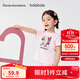 巴拉巴拉兒童短袖女童t恤夏2025款【hellokittyIP商場(chǎng)同款】202225117020