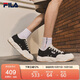 FILA 斐樂(lè )官方男鞋帆布鞋2025秋季漢堡鞋透氣休閑鞋運動(dòng)鞋