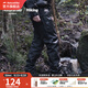 挪客Naturehike戶(hù)外登山雨褲男2023新款輕量化徒步成人防雨褲子 黑色/升級款/L