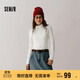 森馬（Semir）森柔毛衫|毛衣女基礎款高領(lǐng)緊身2024冬季純色套頭衫109724107011