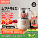 膳美師（Thimax）絞肉機家用絞餡機 碎肉機 電動(dòng)多功能料理攪拌機餃子肉餡輔食機 蒜蓉機 攪肉機 500ML 【復古米】