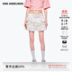 ANN ANDELMAN官方直營(yíng) 2025夏季新款短裙 拼接蛋糕裙 白色 S