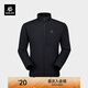 KAILAS凱樂(lè )石RH60棉服男PRIMALOFT保暖戶(hù)外登山徒步P棉防風(fēng)立領(lǐng)夾克 墨黑 L