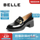 百麗舒適樂(lè )福鞋女2025新款春商場(chǎng)通勤百搭鞋D7E1DAA5 黑色 35