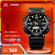 卡西歐（CASIO） SPORT AQ-S810 卡西歐男士手表運動(dòng)太陽(yáng)能手表【禮物】 AQ-S810W-1BVPF-100米防水