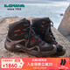 LOWAMK1德國登山鞋戶(hù)外goretex防水耐磨透氣防滑徒步ZEPHYR GTX女春夏 黑色/紅色 38