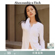 Abercrombie & Fitch經(jīng)典小麋鹿圖案女裝春季美式性感辣妹修身V領(lǐng)長袖T恤139-5270 白色 S (165/92A)