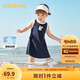 巴拉巴拉女童連衣裙寶寶裙子Polo背心裙2025夏裝洋氣時(shí)髦甜美208225111002
