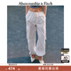ABERCROMBIE & FITCH女裝25春夏美式baggy風(fēng)中腰寬松工裝褲休閑褲長(cháng)褲KI156-4131 奶油色 S 165/72A標準版