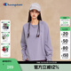 Champion冠軍長(zhǎng)袖T恤女2025秋季新款插肩袖純色休閑打底衫基礎(chǔ)款 薰衣草 M