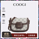 COOGI包包女款輕奢品牌女士單肩包女斜挎包女情人節生日禮物送女友老婆 灰藍