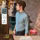 哈吉斯（HAZZYS）男裝 秋款商務(wù)休閑男襯衣凈色簡(jiǎn)約長(cháng)袖襯衫男ASCZK1BCF10 深綠色DG L （175/96A 48）