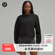 lululemon丨Scuba 女士寬松款套頭衛衣 LW3HX5S 黑色 XS /S