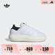 adidas STAN SMITH PF厚底增高板鞋小白鞋男女阿迪達斯官方三葉草 白/黑   36