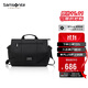 新秀麗（Samsonite）單肩斜挎包休閑包旅行包時(shí)尚潮男NR8*09001黑色
