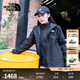 北面（The North Face）三合一沖鋒衣女防水戶外Sangro抓絨內(nèi)膽保暖秋季新品|89Y3 JK3/黑色 S/155