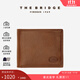 THE BRIDGE/橋牌 Story Uomo系列手工牛皮植鞣工藝男士真皮錢(qián)包短款卡包男 棕色