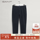 GANT甘特秋冬學(xué)院風(fēng)男士奇諾褲易搭通勤舒適棉西裝百搭休閑長(cháng)褲 405海軍藍色 32