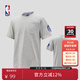 NBA-球隊款圓領(lǐng)短袖男女情侶運動(dòng)夏季純棉T恤上衣 勇士隊 XL