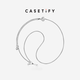 CASETIFY 【新品上市】適用于iPhone全系列 金屬愛(ài)心手機(jī)背帶 斜挎背帶/手機(jī)背帶/便攜掛繩