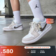耐克（NIKE）Jordan官方喬丹時髦AJ1板鞋女子輕松假日風(fēng)運動鞋新款 IB8859 101白/礦石灰/白/柔粉/淡紫色 42