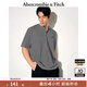 ABERCROMBIE & FITCH【重磅亨利衫】男裝25夏季經(jīng)典小麋鹿寬松短袖T恤KI124-5188 深灰色 M (180/100A)