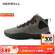 邁樂(lè )（Merrell）邁樂(lè )戶(hù)外休閑鞋男WRAPT MID WP簡(jiǎn)約時(shí)尚戶(hù)外露營(yíng)鞋 輕便耐磨  J036001 灰（男） 42