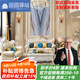 田園驛站歐式真皮沙發(fā)客廳家具高檔沙發(fā)實(shí)木雕花頭層真皮懶人沙發(fā)單人沙發(fā) 13貴