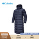 Columbia哥倫比亞戶(hù)外25秋冬新品男子拒水銀點(diǎn)700蓬鵝絨保暖羽絨服XE5357 466 甘灰色 L (180/100A)