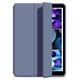 第三季（Disanji）適用ipad第五代保護(hù)殼ipad5 ipad6保護(hù)套六代2017/2018款蘋果平板外殼套防摔軟殼硅膠三折全包9.7 薰衣草[無(wú)筆槽] ipad5/ipad6(9.7英寸)