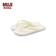 無印良品（MUJI） 男女通用 舒適  沙灘鞋（男士/女士）男鞋女鞋涼拖 米白色X米白色 5S 25 cm/40碼/M