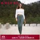 愛(ài)慕（Aimer））優(yōu)化【商場(chǎng)同款】愛(ài)慕打底褲群外穿素色打底長(cháng)褲AM822187 灰色 165