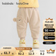 巴拉巴拉balaOne寶寶褲子長(cháng)褲2025冬加絨嬰兒pp褲保暖可愛(ài)萌208425108205