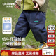 齊齊熊【仿牛仔羽絨褲】齊齊熊兒童羽絨褲男童冬季外穿女童寶寶保暖褲子