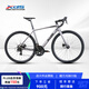 喜德盛（xds）公路自行車RT280超輕鋁合金車架禧瑪諾變速14速線拉油壓碟剎 太空灰/黑 700C*480（建議身高165-175cm）