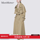 MeetMetro瑪依爾卡其風(fēng)衣女中長(zhǎng)款2025秋新款薄款過膝流行外套大衣 卡其 【現(xiàn)貨閃電發(fā)】 L